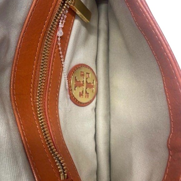 Tory Burch Bond Clutch with Padlock accent - Picture 6 of 10